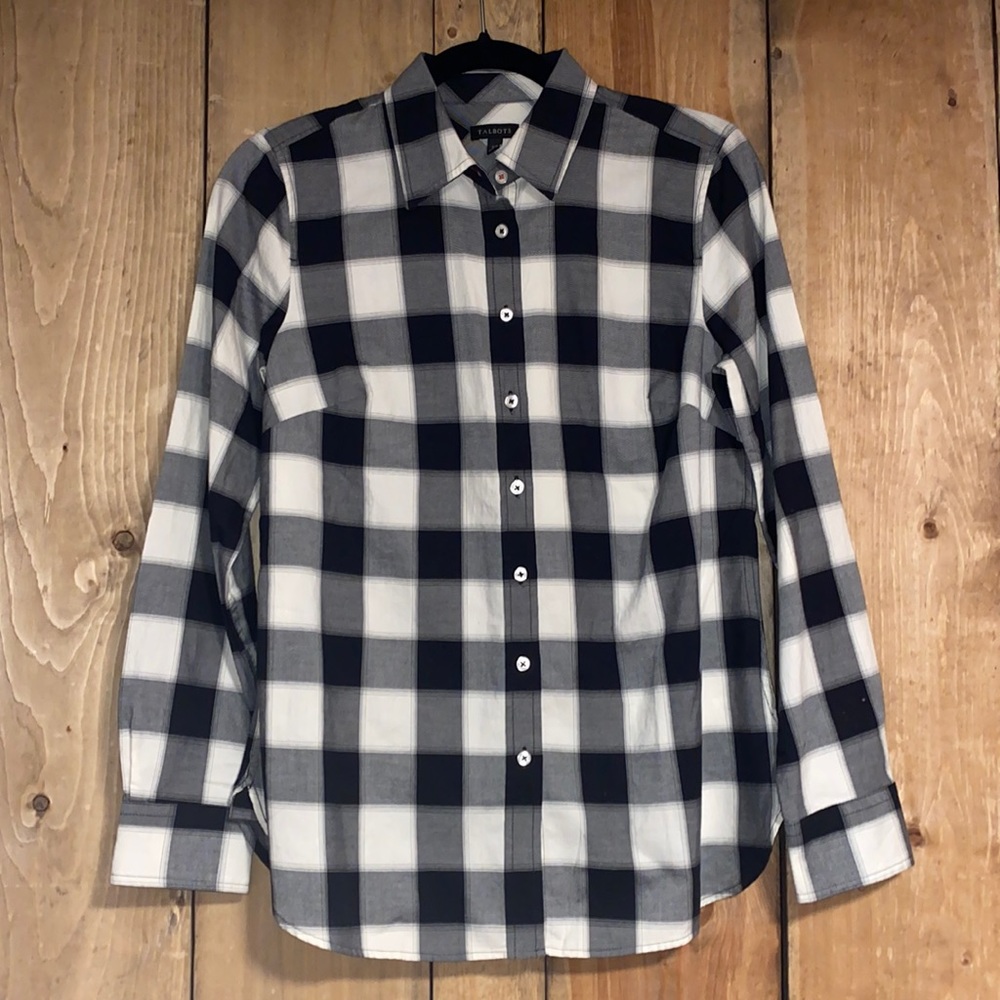 Talbots, button down shirt, size XS